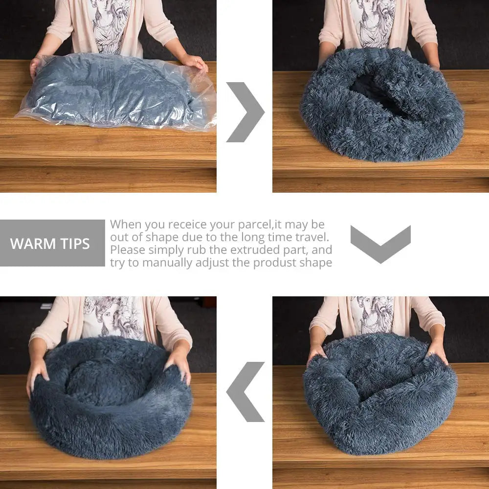 Odyssia Calming Donut Bed — The Cloud Your Pet Deserves