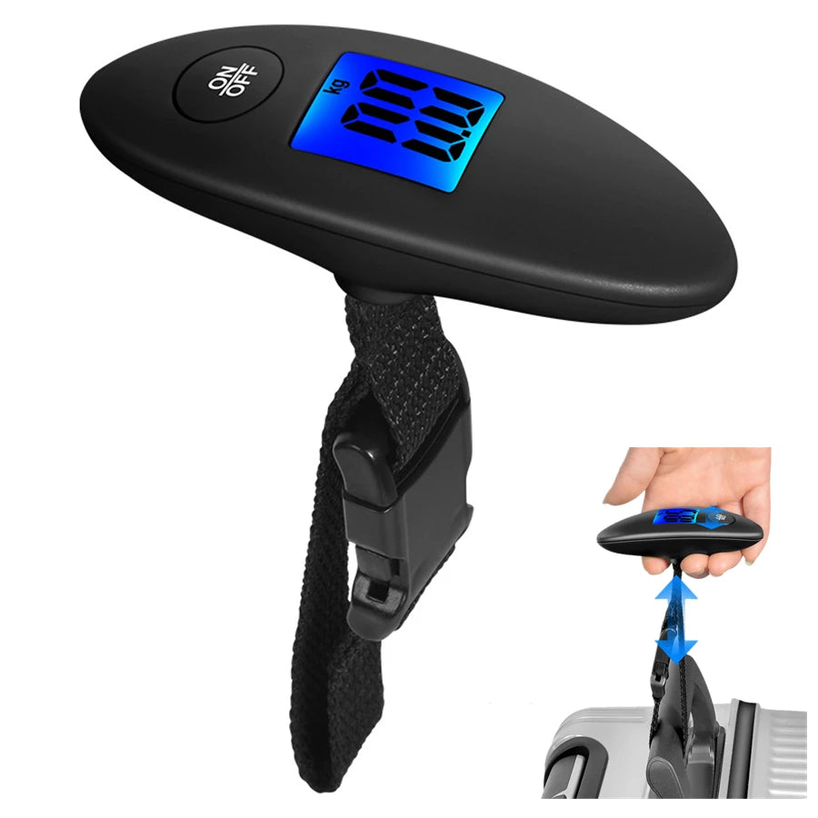 Digital Luggage Scale – Never Pay Overweight Fees Again"