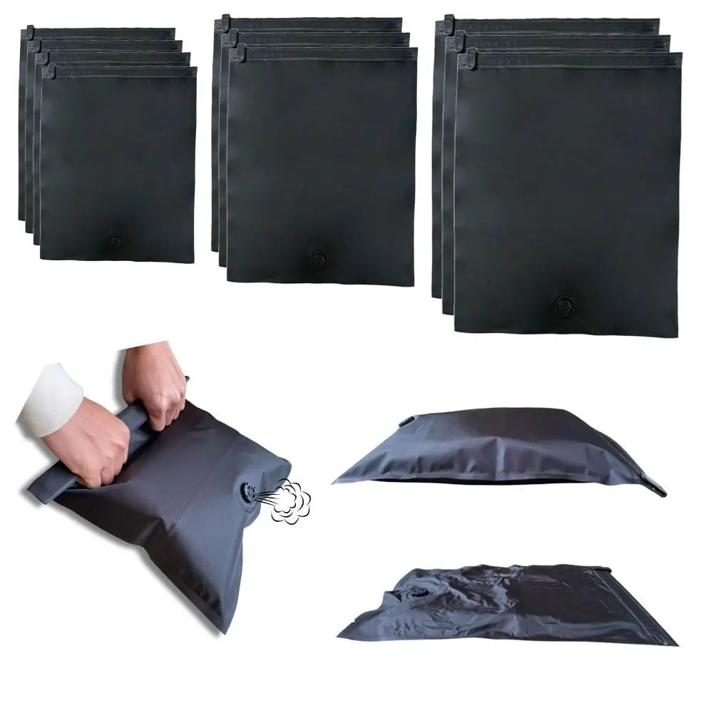 Hand Roll Vacuum Bags – Pack 50% More in Your Carry-On
