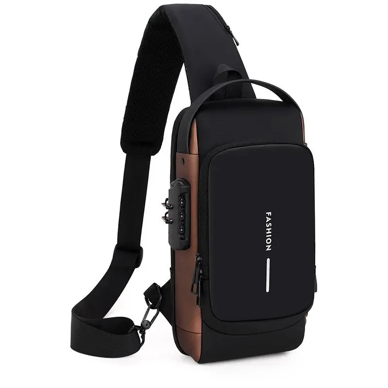 Anti-Theft Shoulder Bag – Waterproof Crossbody Bag for Men & Women