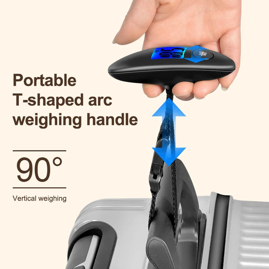 Digital Luggage Scale – Never Pay Overweight Fees Again"