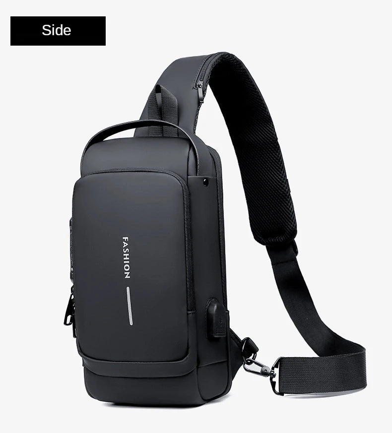 Anti-Theft Shoulder Bag – Waterproof Crossbody Bag for Men & Women