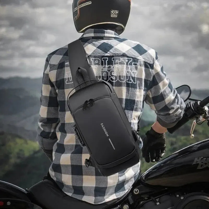 Anti-Theft Shoulder Bag – Waterproof Crossbody Bag for Men & Women