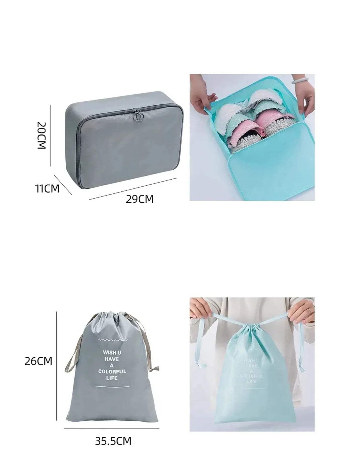Travel Packing Cubes Set – Luggage Organizer for Stress-Free Travel
