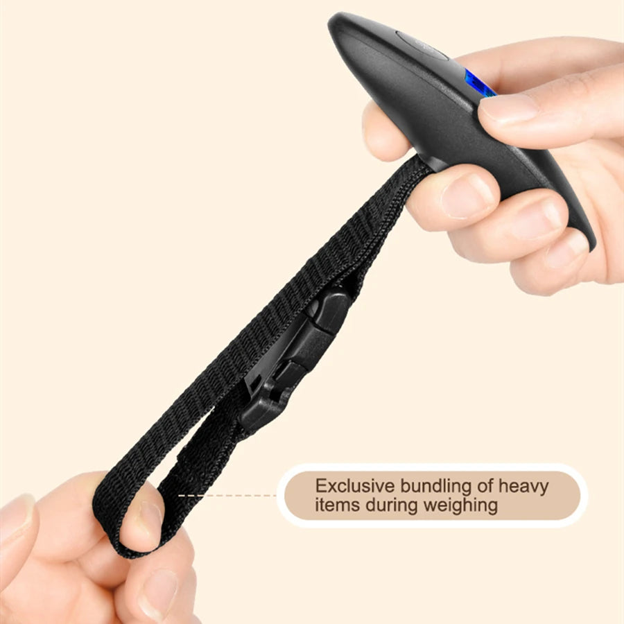 Digital Luggage Scale – Never Pay Overweight Fees Again"