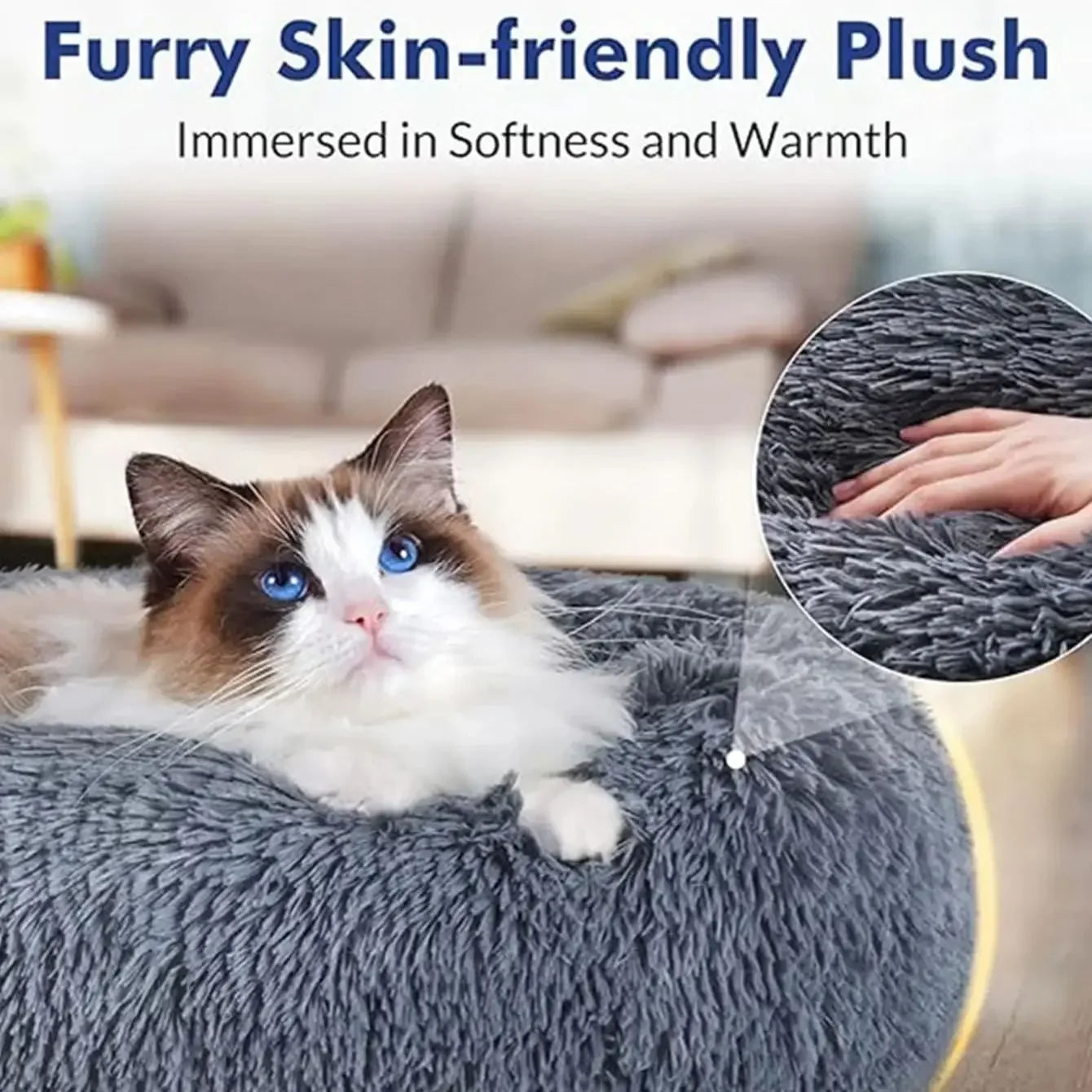Odyssia Calming Donut Bed — The Cloud Your Pet Deserves