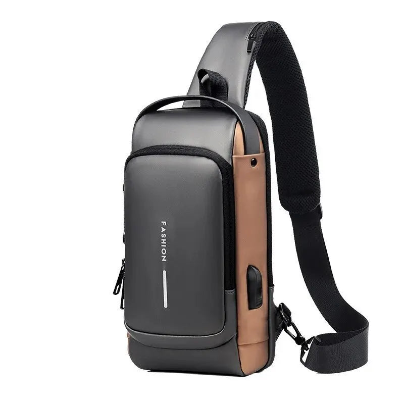 Anti-Theft Shoulder Bag – Waterproof Crossbody Bag for Men & Women