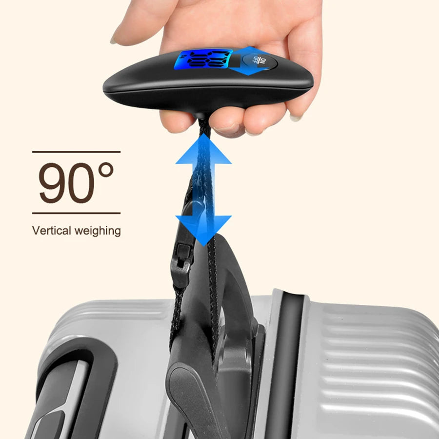Digital Luggage Scale – Never Pay Overweight Fees Again"