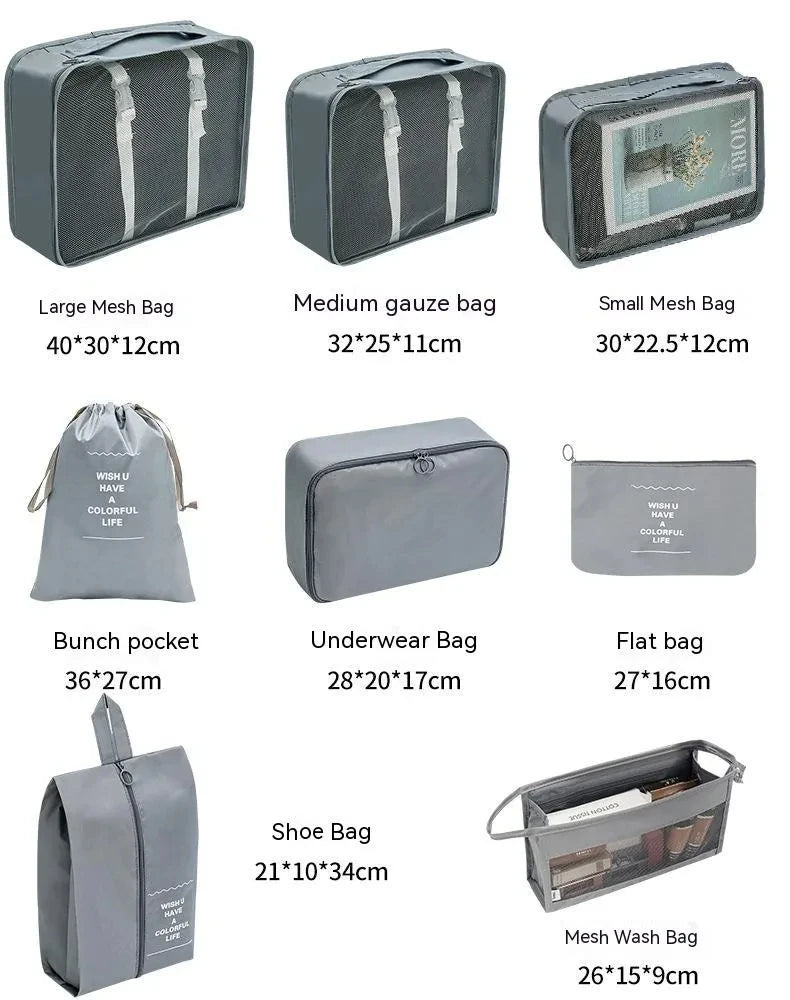Travel Packing Cubes Set – Luggage Organizer for Stress-Free Travel