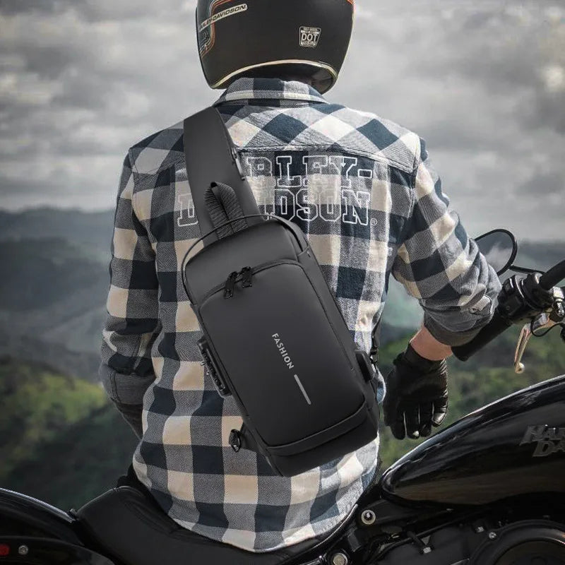 Anti-Theft Shoulder Bag – Waterproof Crossbody Bag for Men & Women