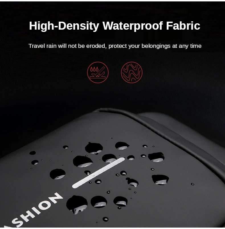 Anti-Theft Shoulder Bag – Waterproof Crossbody Bag for Men & Women