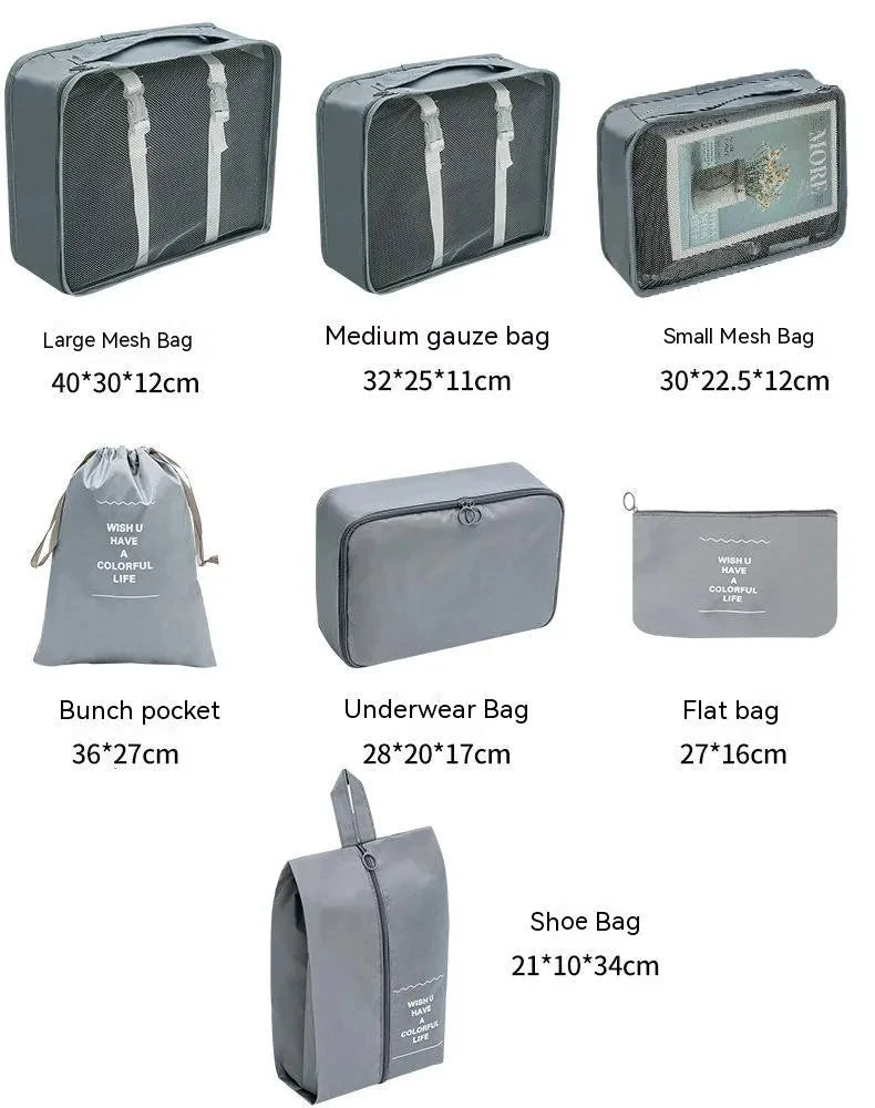 Travel Packing Cubes Set – Luggage Organizer for Stress-Free Travel