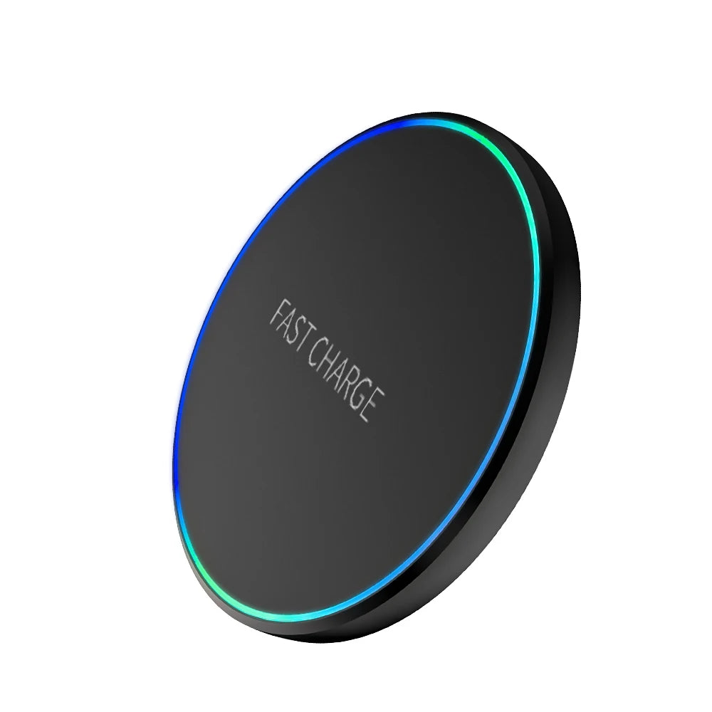 15W Wireless Fast Charger – Compatible with iPhone & Android