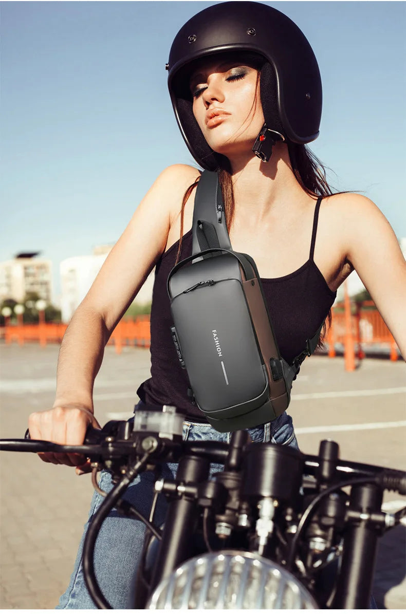 Anti-Theft Shoulder Bag – Waterproof Crossbody Bag for Men & Women