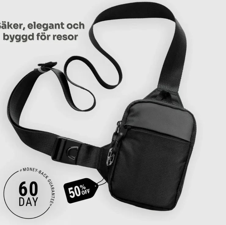 Anti-Theft Crossbody Bag – RFID Blocking Travel Bag for Men