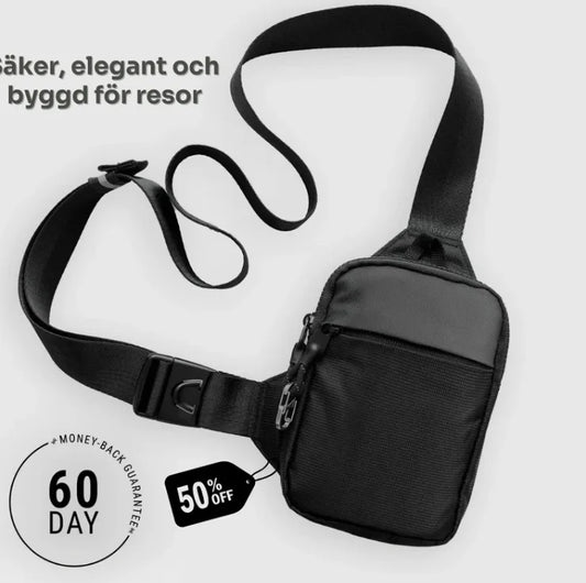 Anti-Theft Crossbody Bag – RFID Blocking Travel Bag for Men