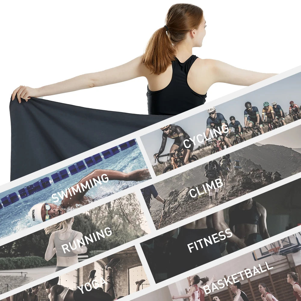 Quick-Dry Microfiber Travel Towel – Lightweight & Compact